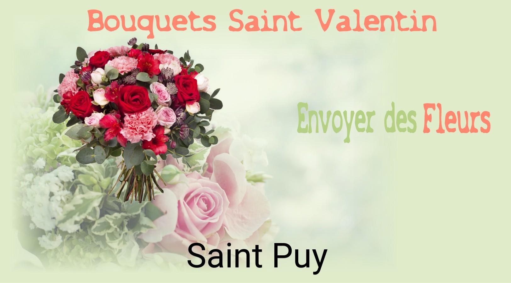 Roses de Saint-Valentin livrées à Saint-Puy